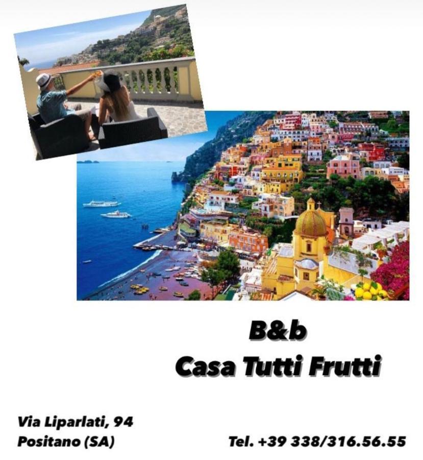 Apartamento Casa Tutti Frutti Positano Exterior foto